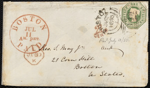 Letter from Mary Anne Estlin, Bristol, [England], to Samuel May, June 29 - 55
