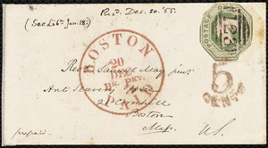 Letter from S. Alfred Steinthal, Bridgewater, [England], to Samuel May, Dec. 4th, 1855