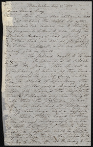 Letter from Parker Pillsbury, Manchester, [England], to Samuel May, Dec. 21, 1855