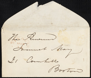 Envelope to Samuel May, [Mass.], [March, 18??]