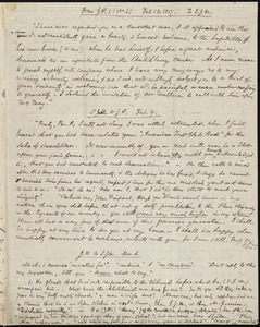 Extracts from correspondence between Samuel Joseph May and John Pierpont, from Samuel May