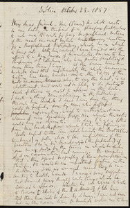 Letter from Richard Davis Webb, Dublin, to Samuel May, October 23, 1897