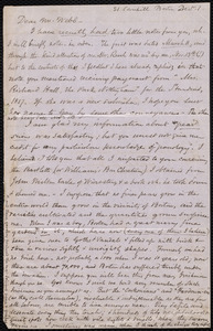 Letter from Samuel May, Boston, to Richard Davis Webb, Dec. 1, [1857]