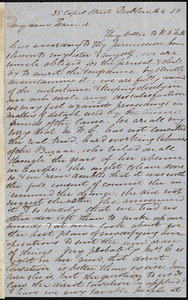 Letter from Eliza Wigham, Dublin, to Samuel May, 16.4.58