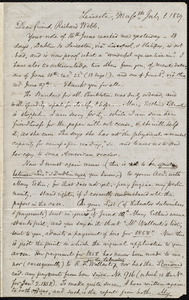 Letter from Samuel May, Leicester, Mass., to Richard Davis Webb, July 1, 1859