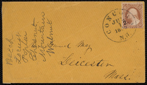 Letter from Parker Pillsbury, Concord, N.H., to Samuel May, July 12, 1859