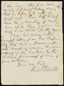 Letter from Richard Davis Webb, [Dublin], to Samuel May, [Sept. 9 / 59.]