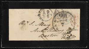 Letter from Frances Armstrong, [Bristol, England], to Samuel May, October 24, 1859
