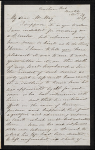 Letter from Frances Armstrong, Bristol, [England], to Samuel May, Nov. 29, 1859