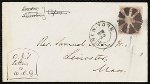 Letter from Oliver Johnson, New York, to Samuel May, 23 June, 1864