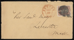 Letter from Wendell Phillips, [Boston?], to Samuel May, Sept. 19, '64