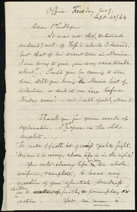 Letter from Samuel May, [Boston], to Wendell Phillips, Sept. 20 / 64