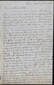 Letter from Samuel May, Boston, to Richard Davis Webb, Jan. 2nd, 1865
