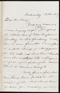 Letter from Ezra Hervey Heywood, to Samuel May, 19 (Dec. 1860)