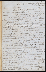 Letter from John Bishop Estlin, Isle of Alderney, to Samuel May, July 10, 1849