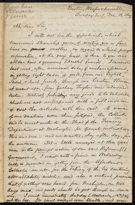 Letter from Samuel May, Boston, Dec. 18, 1849