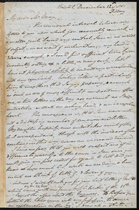 Letter from John Bishop Estlin, Bristol, to Samuel May, December 12th, 1851