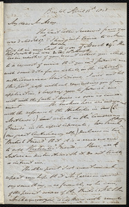 Letter from John Bishop Estlin, Bristol, to Samuel May, April 15th, 1853