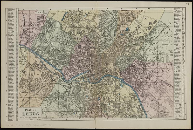 Plan of Leeds