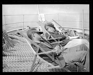 Men sleeping