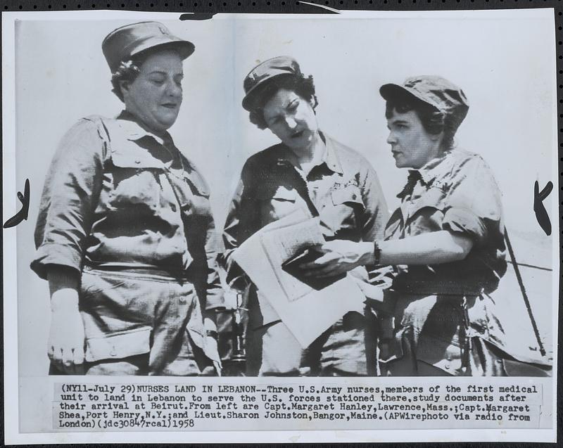 Nurses land in Lebanon