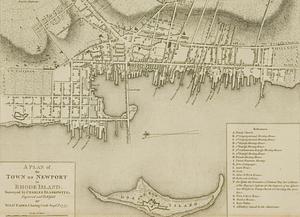 A Plan of the Town of Newport in Rhode Island