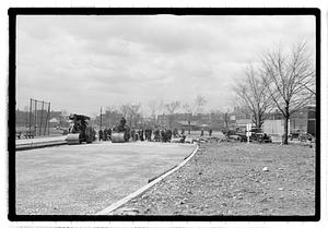 Road improvement project, Boston Park Department, USA Work Project WPA