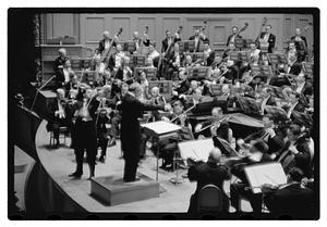 Balokovic violins with Boston Symphony, Koussevitzky conducting