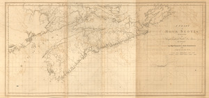 A chart of Nova Scotia