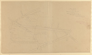Plan of a proposed road from Main to High St., Rockport, Mass.