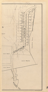 Plan of lots at Pigeon Cove Highlands in Rockport, Mass.