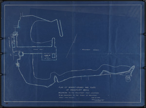 Plan of wharf, upland and flats at Rockport, Mass.