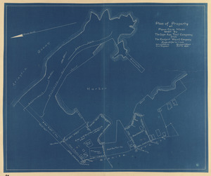 Plan of property at Pigeon Cove, Mass., bought by The Cape Ann Tool Company from The Rockport Wharf Company