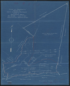 Plan of property belonging to heirs of Jennie Rockwell located in Rockport, Mass.