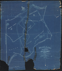 Plan of land at South End, Rockport, Mass.