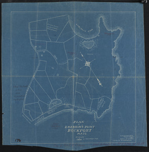 Plan of Emerson's Point, Rockport, Mass.