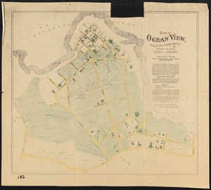 Plan of Ocean View, Pigeon Cove, Mass., property of estate, Maria L. Phillips
