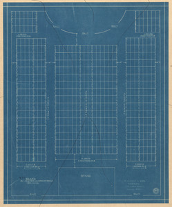 Unidentified auditorium seat plan