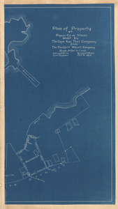 Plan of property at Pigeon Cove, Mass., bought by The Cape Ann Tool Company from The Rockport Wharf Company