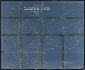 Plan of Lands End, Rockport, Mass.