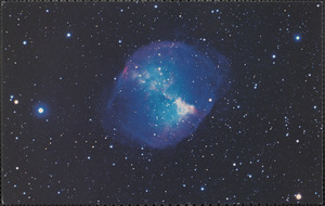 Dumbbell Nebula (M27, NGC 6853) in Vulpecula