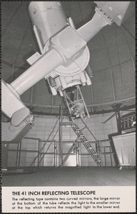 The 41 inch reflecting telescope