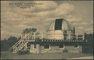 Sky Ridge Observatory, 3201 Coaltown Rd., Moline, Ill.