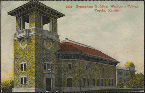 Gymnasium building, Washburn College, Topeka, Kansas