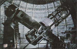 Giant 100 inch telescope Mt. Wilson Observatory, California