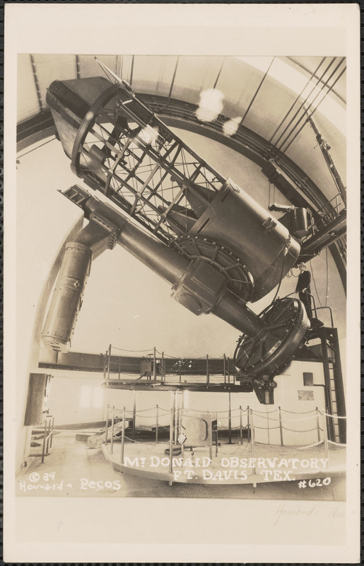 McDonald Observatory Ft. Davis Tex.