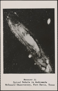 Messier 31 spiral nebula in Andromeda