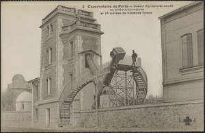 Observatoire de Paris - Grand Equatorial coudé de 0m60 d'ouverture et 18 mètres de distance focale
