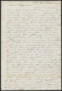 Stephen J. Willis autograph letter signed to [Thomas Wentworth Higginson], N.Y., 23 February 1860