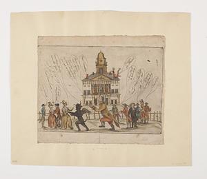 Robert Morris moving the Capitol